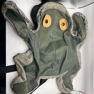VTG Sandy Vohr The Leather Zoo Frog Backpack